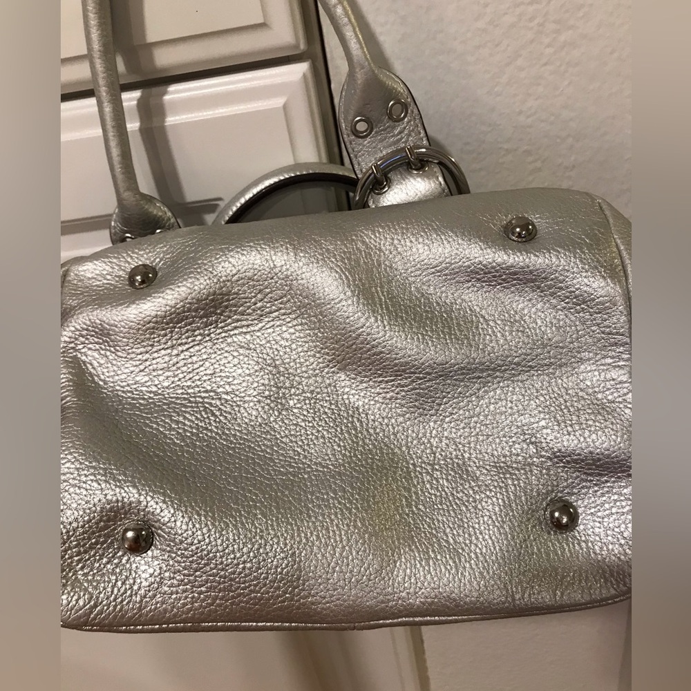 Tignanello Leather Handbag Purse Tote Bag - Picture 3 of 5
